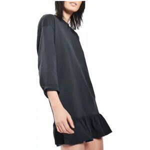 Topshop Ruffle Hem Tunic Dress